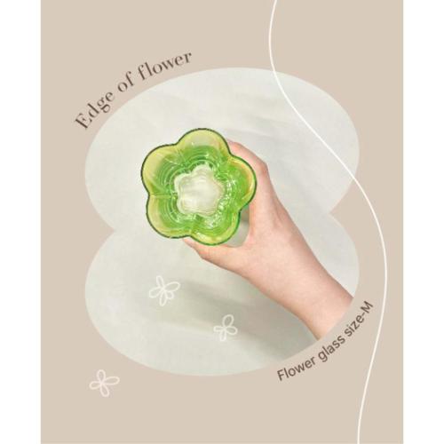 Flower Glass ガラスコップ フラワーグラスM かわいい おしゃれ グッズ