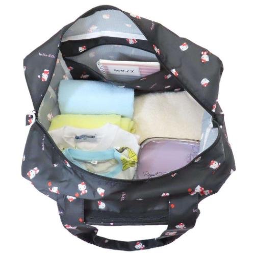 ハローキティ ボストンバッグ 折りたたみボストンバッグ サンリオ キャラクター グッズ