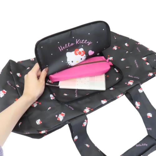 ハローキティ ボストンバッグ 折りたたみボストンバッグ サンリオ キャラクター グッズ