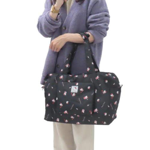 ハローキティ ボストンバッグ 折りたたみボストンバッグ サンリオ キャラクター グッズ