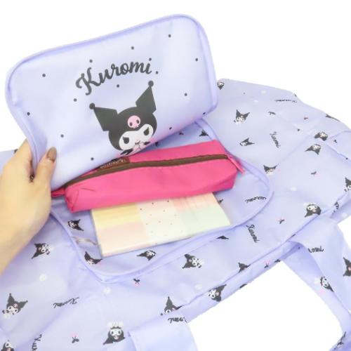 クロミ ボストンバッグ 折りたたみボストンバッグ サンリオ キャラクター グッズ