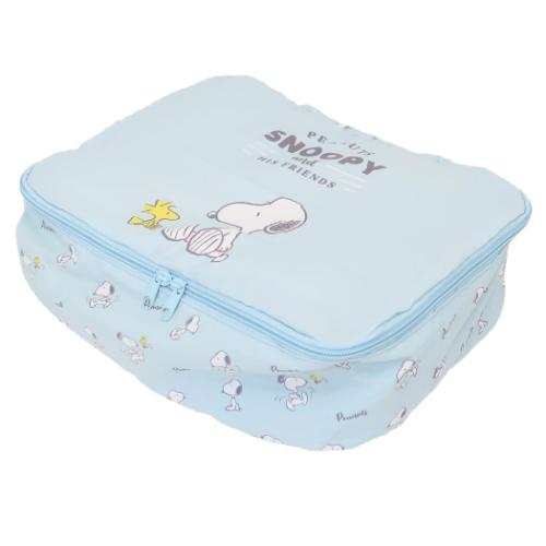 スヌーピー トラベルポーチ ストレージケース トラベルシリーズ ピーナッツ キャラクター グッズ