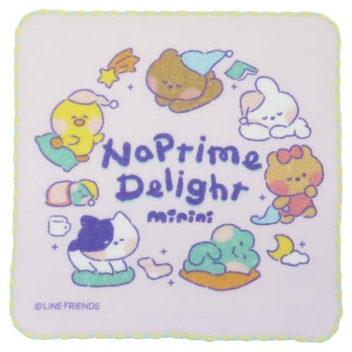 LINE FRIENDS minini ハンドタオル ガーゼミニタオル キャラクター グッズ メール便可