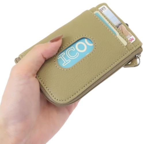 スヌーピー キーケース&定期入れ キー&パスポーチ リール付き BE ピーナッツ キャラクター グッズ メール便可