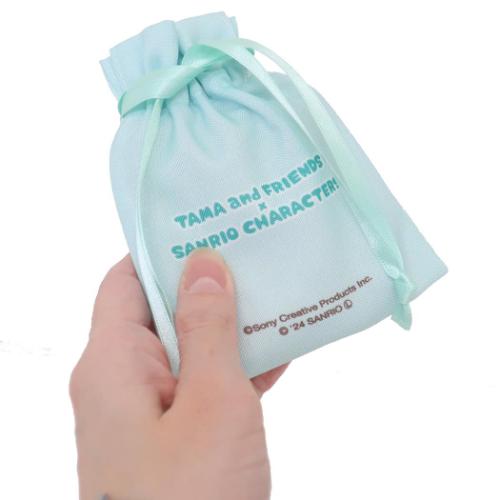 タマ＆フレンズxサンリオキャラクターズ ミニ巾着袋 豆巾着 LGR サンリオ キャラクター グッズ メール便可