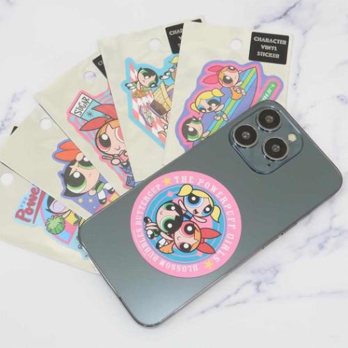 パワーパフガールズ ダイカットシール キャラクターステッカー ピクニック キャラクター グッズ メール便可