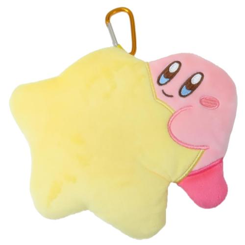 星のカービィ ミニポーチ ダイカットフラットポーチ ワープスター キャラクター グッズ メール便可