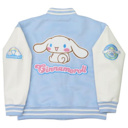 シナモロール アウター レディース スタジャン スイートブルースカイ L サンリオ キャラクター グッズ