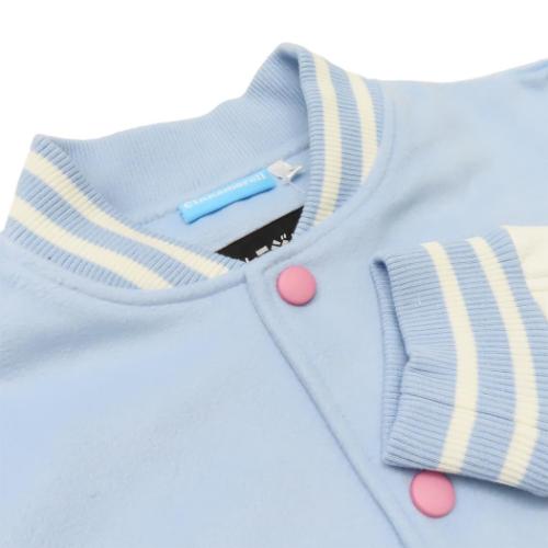 シナモロール アウター レディース スタジャン スイートブルースカイ L サンリオ キャラクター グッズ