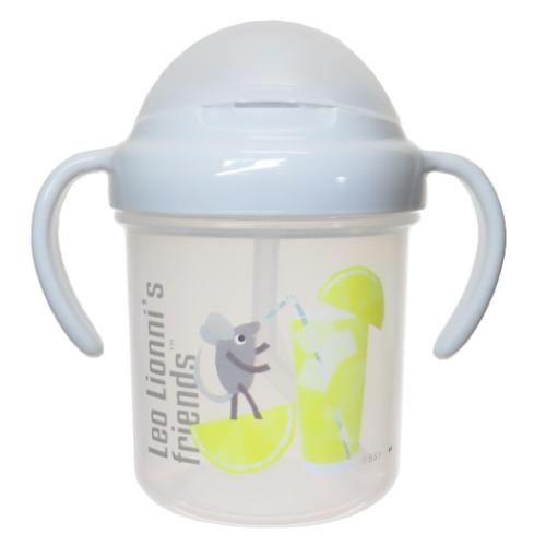 レオレオニ 水筒 ストローマグ LEMON 絵本キャラクター グッズ