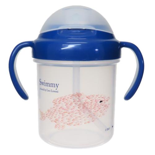 レオレオニ 水筒 ストローマグ SWIMMY 絵本キャラクター グッズ