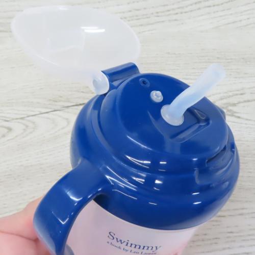 レオレオニ 水筒 ストローマグ SWIMMY 絵本キャラクター グッズ