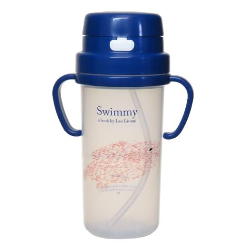 レオレオニ 水筒 ストローボトル SWIMMY 絵本キャラクター グッズ