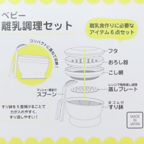 レオレオニ ベビー用品 離乳調理セット LEMON 絵本キャラクター グッズ