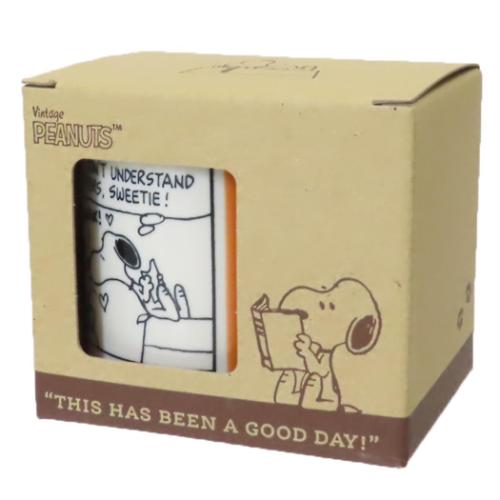 スヌーピー マグカップ コミックマグ RED ピーナッツ キャラクター グッズ