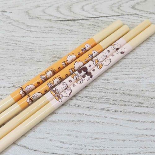 スヌーピー おはし 菜箸 2膳セット 33cm FRIENDS ピーナッツ キャラクター グッズ