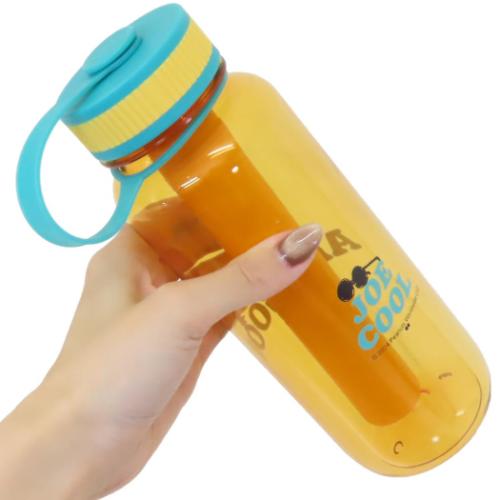 スヌーピー 常温水筒 アイスチューブ付ドリンクボトル ORANGE ピーナッツ キャラクター グッズ