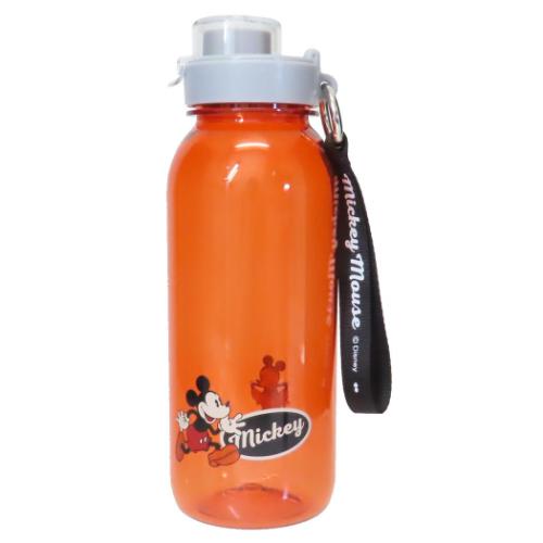 ミッキーマウス 常温水筒 ストラップ付ドリンクボトル L RD ディズニー キャラクター グッズ