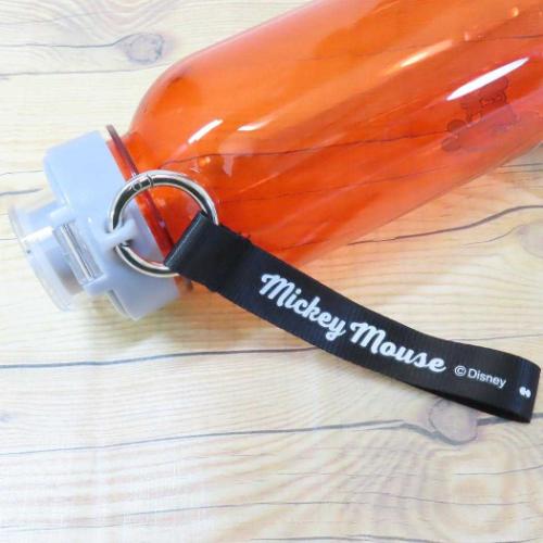 ミッキーマウス 常温水筒 ストラップ付ドリンクボトル L RD ディズニー キャラクター グッズ