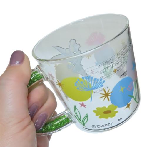 ピーターパン マグカップ 耐熱ガラスマグ ティンカーベル ディズニー キャラクター グッズ