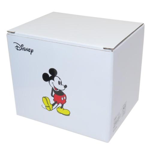 ミッキーマウス マグカップ 耐熱ガラスマグ WHITE ディズニー キャラクター グッズ