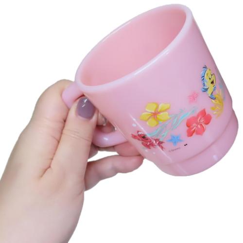 リトルマーメイド マグカップ プラスチックマグ アリエル ディズニープリンセス キャラクター グッズ