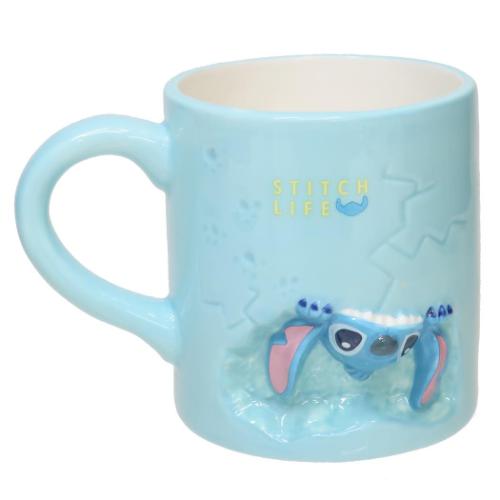 スティッチ 陶磁器製マグ いたずらマグカップ Stitch ディズニー キャラクター グッズ