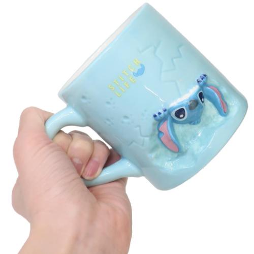 スティッチ 陶磁器製マグ いたずらマグカップ Stitch ディズニー キャラクター グッズ