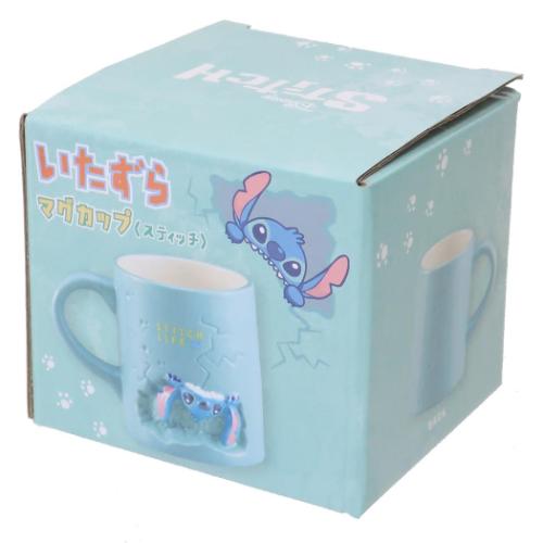 スティッチ 陶磁器製マグ いたずらマグカップ Stitch ディズニー キャラクター グッズ