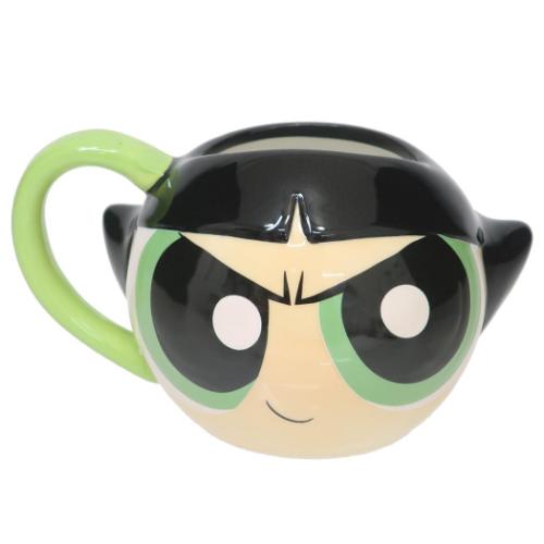 パワーパフガールズ マグカップ フェイスマグ バターカップ キャラクター グッズ