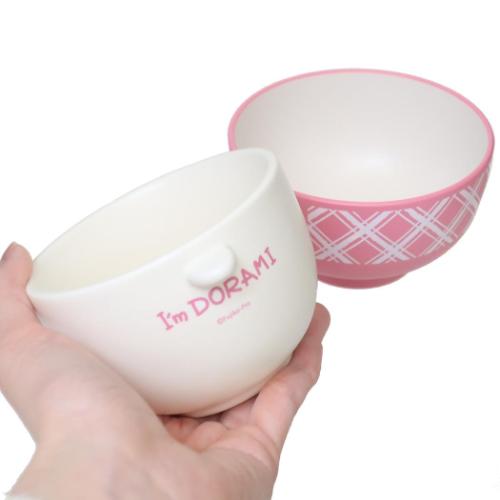 ドラえもん ご飯セット 汁椀茶碗セットミニ ドラミ 藤子F不二雄 アニメキャラクター グッズ
