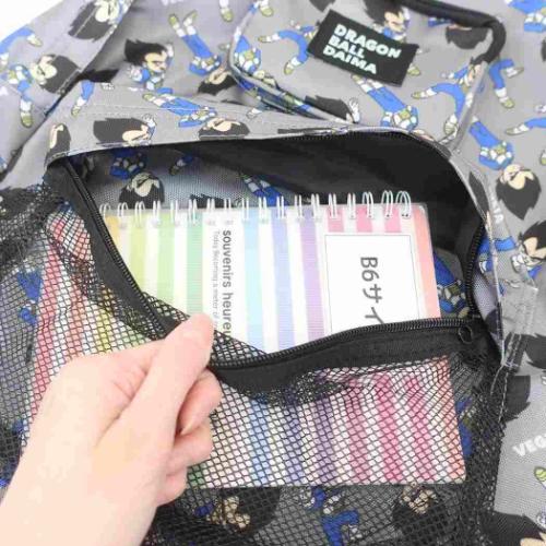 ドラゴンボールDAIMA デイパック 総柄リュックサック ベジータ ミニ 総柄 アニメキャラクター グッズ