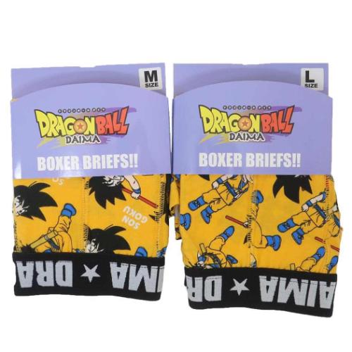 ドラゴンボールDAIMA 男性用下着 ボクサーブリーフ 孫悟空 ミニ 総柄 アニメキャラクター グッズ メール便可