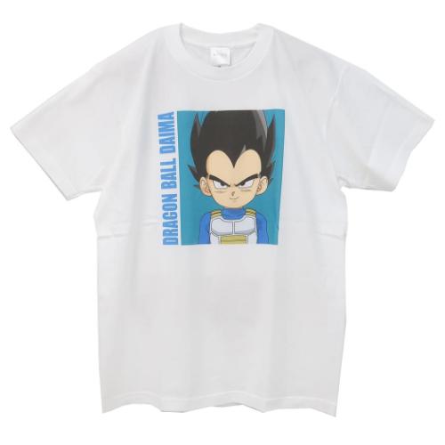ドラゴンボールDAIMA Tシャツ T-SHIRTS ベジータ ミニ 正面 アニメキャラクター グッズ メール便可