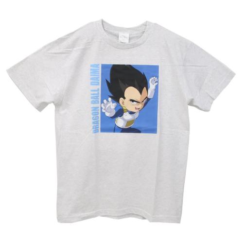 ドラゴンボールDAIMA Tシャツ T-SHIRTS ベジータ ミニ 構え アニメキャラクター グッズ メール便可