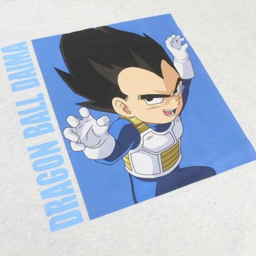 ドラゴンボールDAIMA Tシャツ T-SHIRTS ベジータ ミニ 構え アニメキャラクター グッズ メール便可