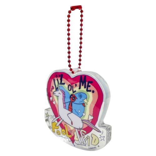 デッドプール＆ウルヴァリン キーリング ゆらゆらアクリルキーチェーン MARVEL キャラクター グッズ メール便可