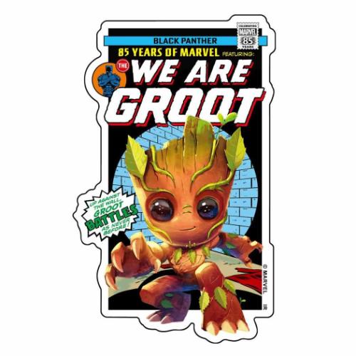 WE ARE GROOT ダイカットシール ダイカットステッカー A MARVEL キャラクター グッズ メール便可