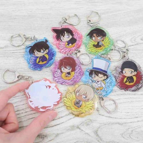名探偵コナン キーリング アクリルキーホルダー ぷちふれ 毛利蘭 少年サンデー アニメキャラクター グッズ メール便可