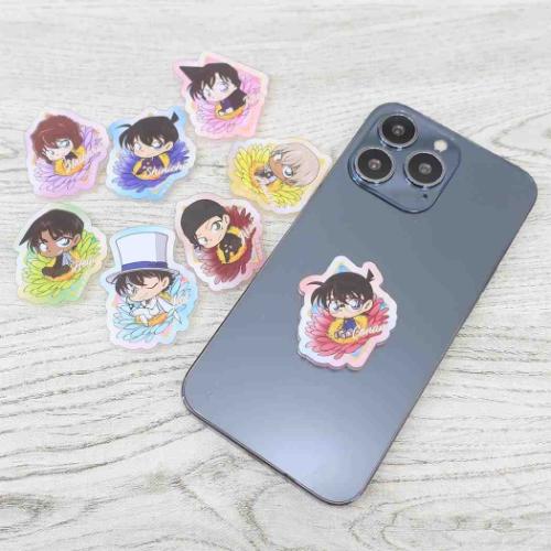 名探偵コナン ダイカットシール アクリルステッカー ぷちふれ 江戸川コナン 少年サンデー アニメキャラクター グッズ メール便可