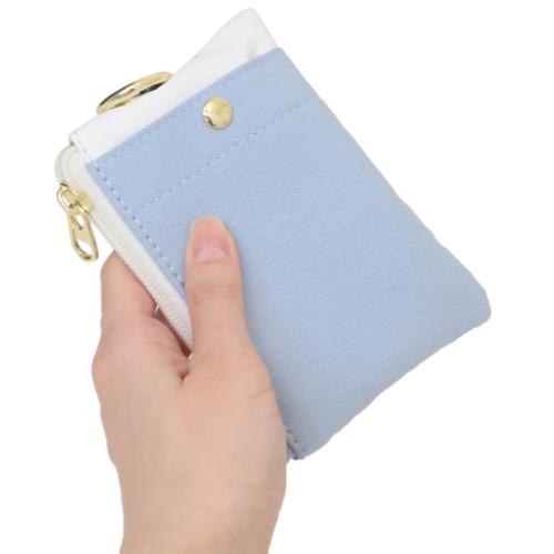 スヌーピー キーケース&定期入れ パスポーチ リール付き BL ピーナッツ キャラクター グッズ メール便可