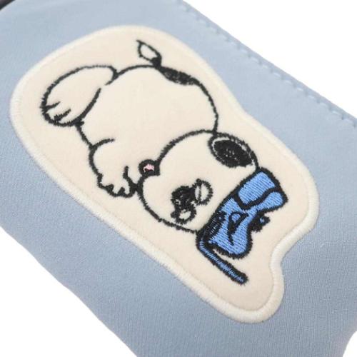 スヌーピー キーケース&定期入れ パスポーチ リール付き BL ピーナッツ キャラクター グッズ メール便可