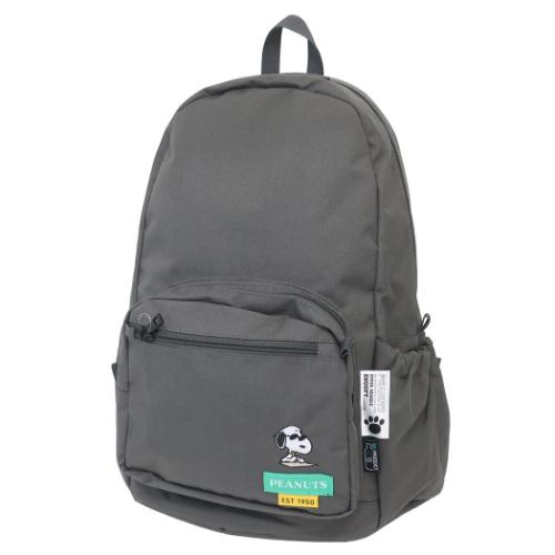 スヌーピー リュック RE-PET スマートデイパック GY ジョークール ピーナッツ キャラクター グッズ