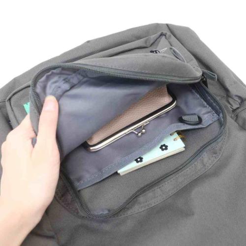 スヌーピー リュック RE-PET スマートデイパック GY ジョークール ピーナッツ キャラクター グッズ