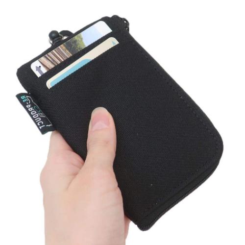 スヌーピー 定期入れ RE-PET キー&パスポーチ リール付き BK ピーナッツ キャラクター グッズ メール便可