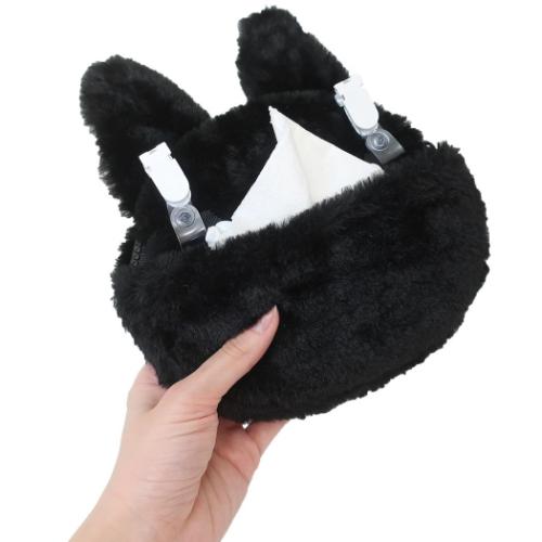 魔女の宅急便 クリップポケット ショルダー付き フェイス ポケットポーチ ジジポケット 新入学 スタジオジブリ キャラクター グッズ