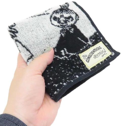 ムーミン ミニタオル ジャガードハンカチタオル トレースフレンド 北欧 キャラクター グッズ メール便可