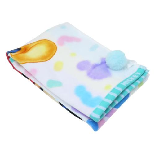 ミッキーマウス フェイスタオル シャーリングロングタオル ドリームコットンキャンディ ディズニー キャラクター グッズ メール便可