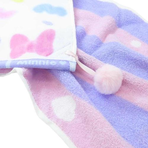 ミニーマウス フェイスタオル シャーリングロングタオル ラブコットンキャンディ ディズニー キャラクター グッズ メール便可