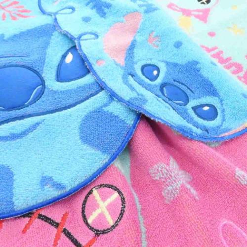 リロ＆スティッチ ミニタオル ジャガードハンカチタオル ひょっこりオハナ ディズニー キャラクター グッズ メール便可